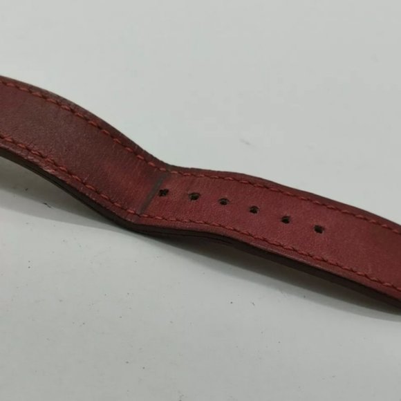 Hermes Watch BE1.210 Belt Watch 26mm Women's Silver X Burgundy - Picture 7 of 9